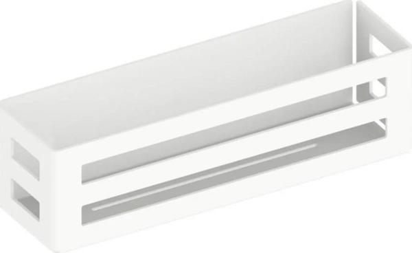 Paslanmaz Metal Banyo Rafı, Modern Banyo Rafı, Şampuan Rafı, Banyo Rafı, Banyo Düzenleyici Beyaz - Image 1