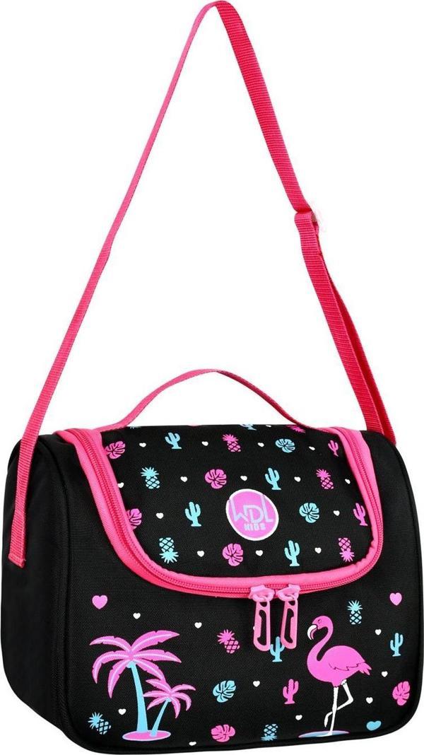 Waddell Lisanslı Flamingo Desenli Beslenme Çantası - Image 1