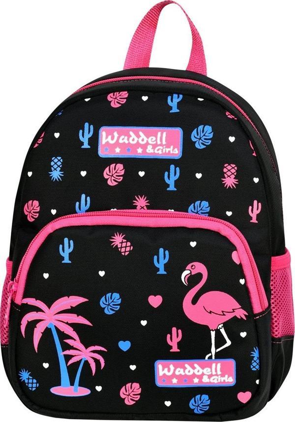 Waddell Flamingo Desenli Anaokulu Sırt Çantası - Image 1