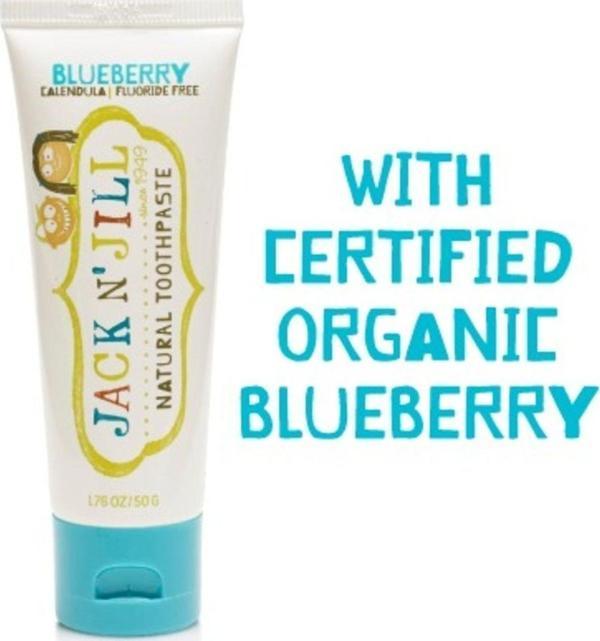 Jack N'Jill Natural Toothpaste Blueberry 50G - Image 1
