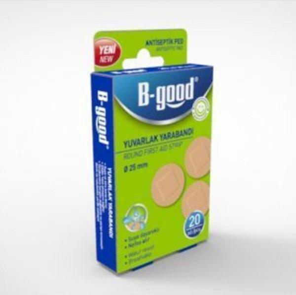 B-Good B Good Yuvarlak Yarabandı(Enjeksiyon Bandı) 20 Li - Image 1