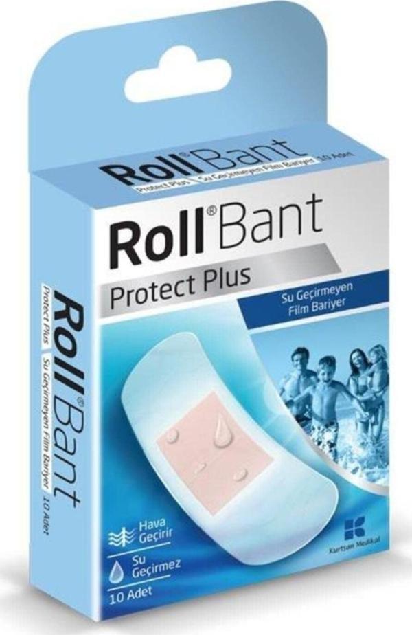 Roll Bant Protect Plus Su Geçirmez Yara Bandı 10Lu - Image 1