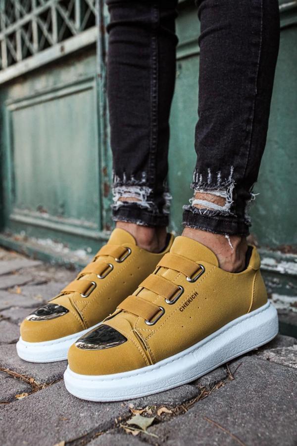 CH251 SBT Mirror Suede Erkek Ayakkabı CAMEL - Image 1