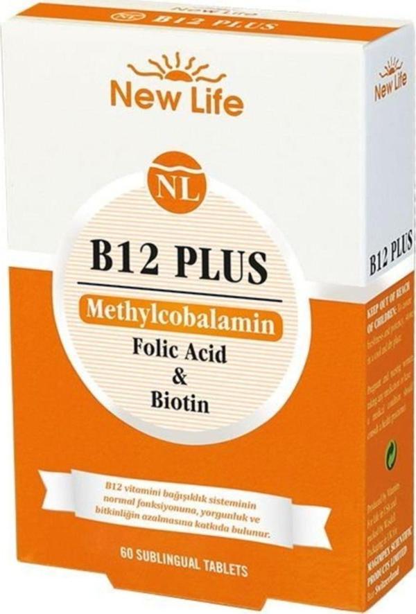 New Life B12 Plus 60 Tablet - Image 1
