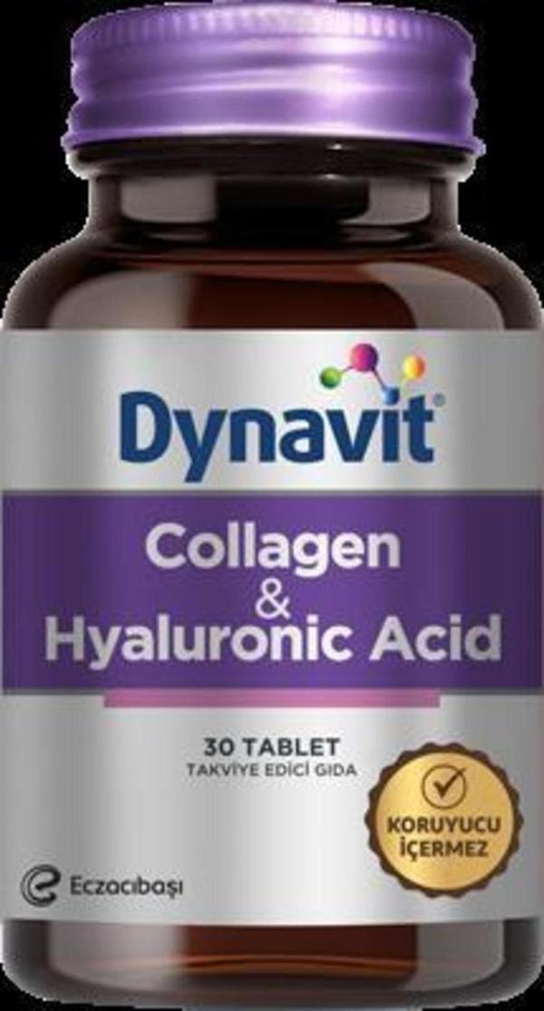 Dynavit Collagen & Hyaluronic Acid 30 8699586014567 - Image 1