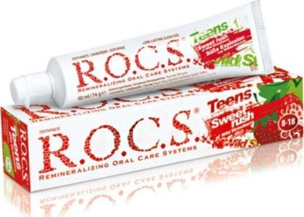 Rocs 8-18 Yaş Diş Macunu-Yaban Çileği 4607034471910 - Image 1