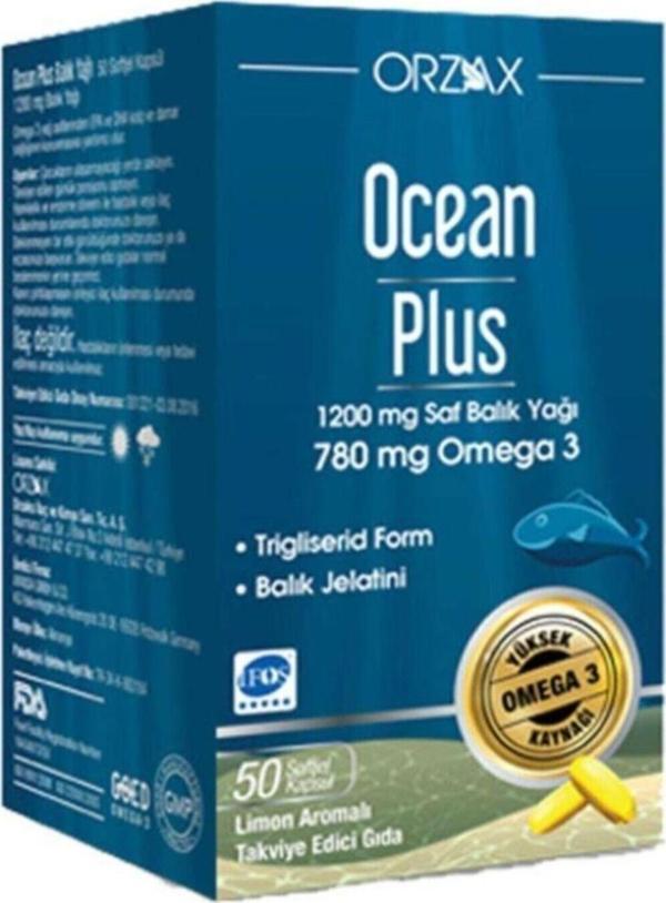 Orzax Ocean Plus 1200 Mgr 50 Kapsul - Image 1