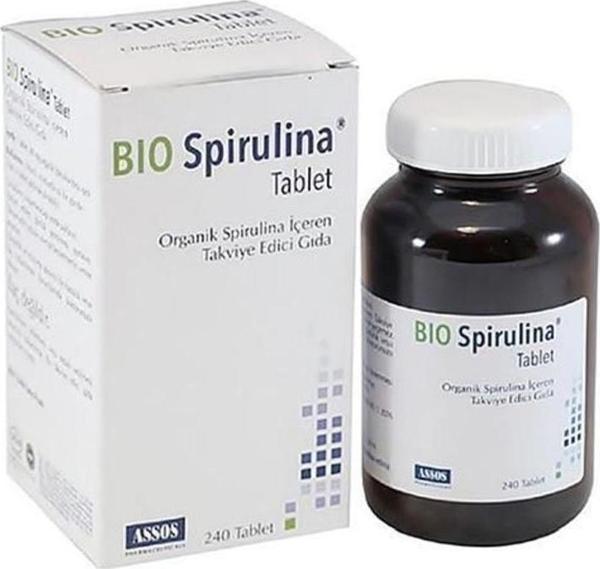 Assos Bio Spirulina Takviyesi 240 Tablet - Image 1