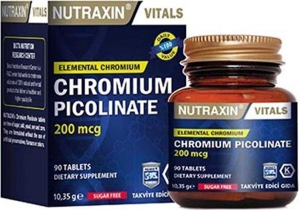 Nutraxin Chromium Picolinate 90 Kapsül - Image 1