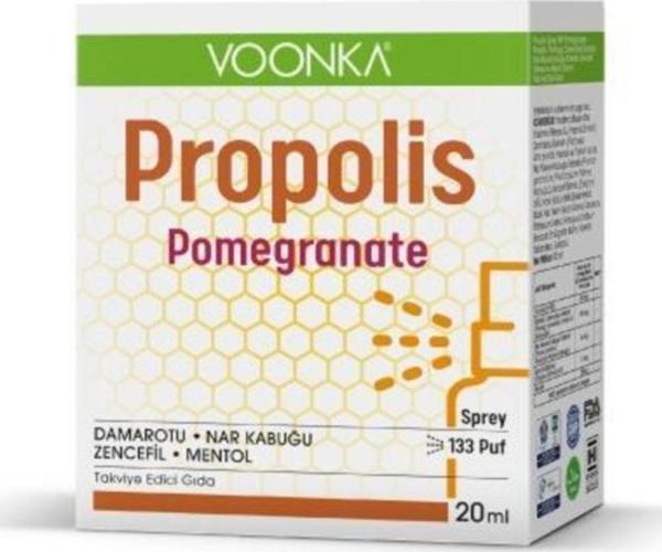Voonka Propolis Pomegranate Sprey 20 Ml - Image 1
