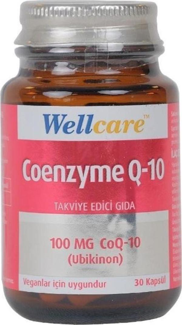 Wellcare Coenzyme Q10 100 Mg 30 Kapsül - Image 1