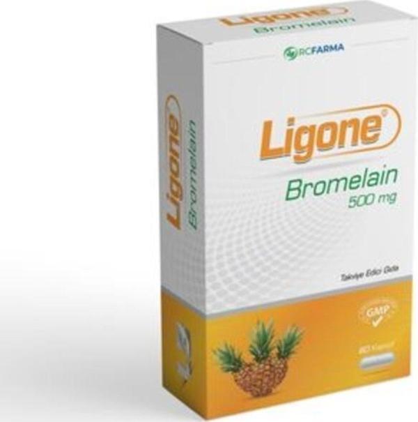 Ligrone Bromelain 60 Kapsül - Image 1