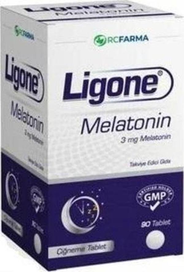 Ligrone Melatonin 3 Mgr 90 Tablet - Image 1