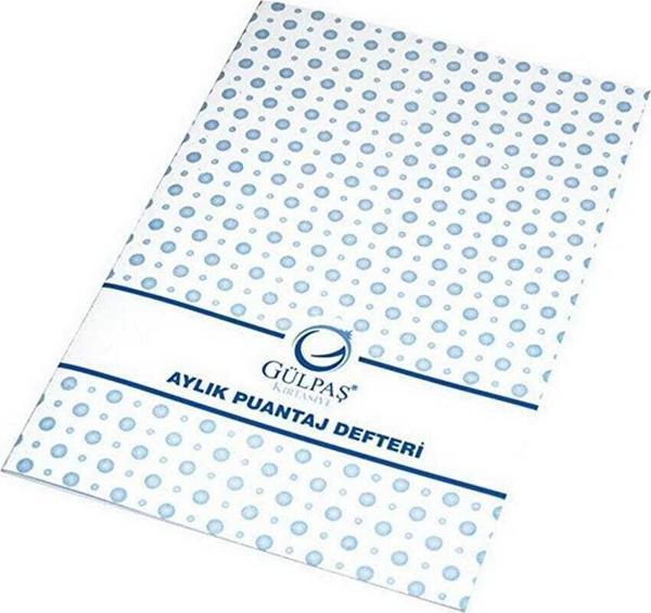 Gülpaş Aylık Puantaj Defteri Orta - Image 1