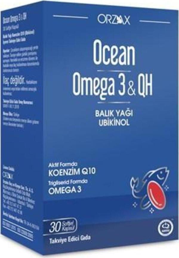 Ocean Omega 3 & Qh 30 Yumusak Kapsül - Image 1