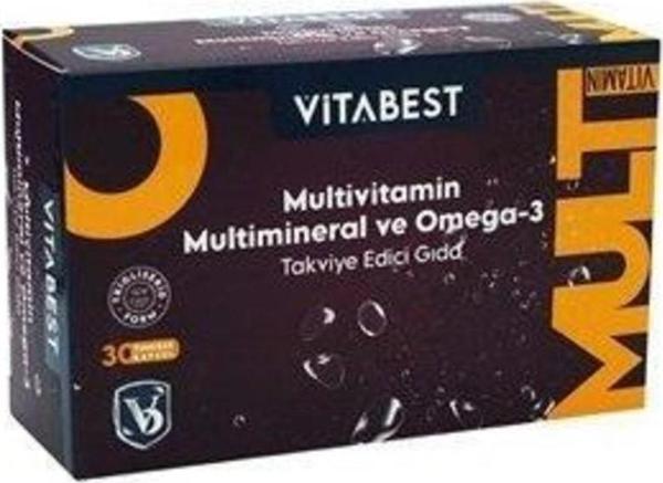 Vitabest Multivitamin 30 Kapsül - Image 1