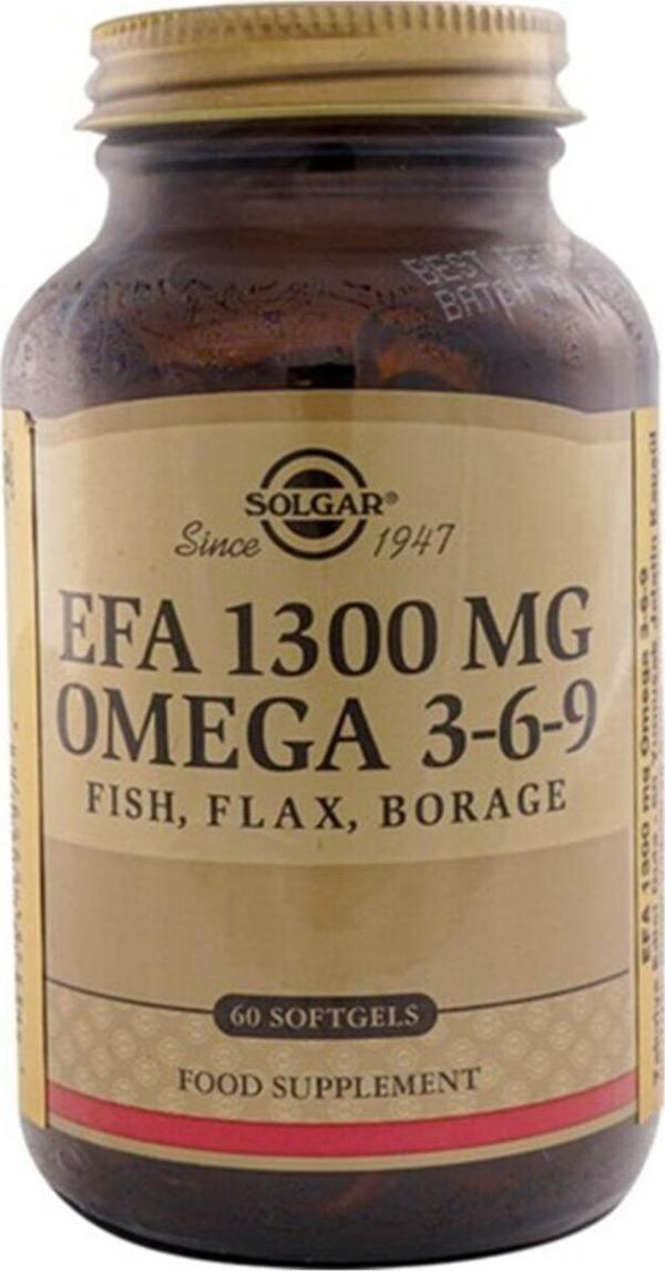 Solgar Omegra 3-6-9 Efa 1300 Mgr grıda Takviyesi 60 Kapsül - Image 1