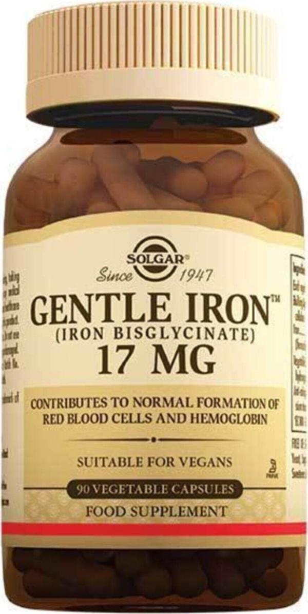 Solgar grentle Iron 17 Mgr 90 Kapsül - Image 1