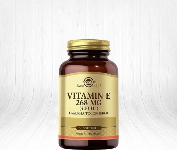 Solgar Vitamin E 400 Iu 268 Mgr 50 Kapsül - Image 1