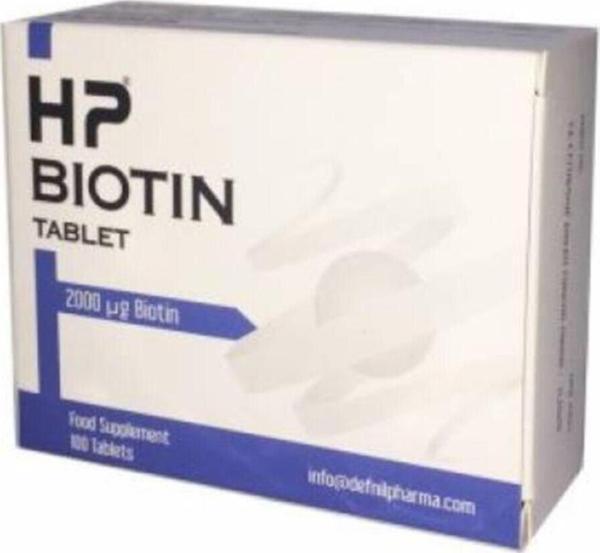 Hair Pharma Hp Biotin 2 Mg 100 Tablet - Image 1