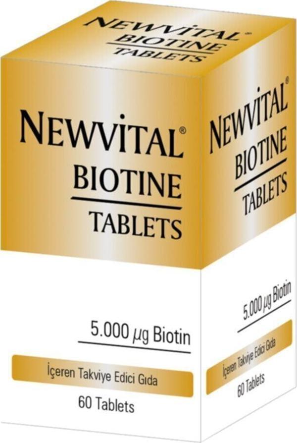 Newvit Al Biotin (60 Tablet) - Image 1