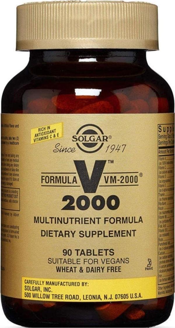 Solgar Vm 2000 - 90 Tablet - Image 1