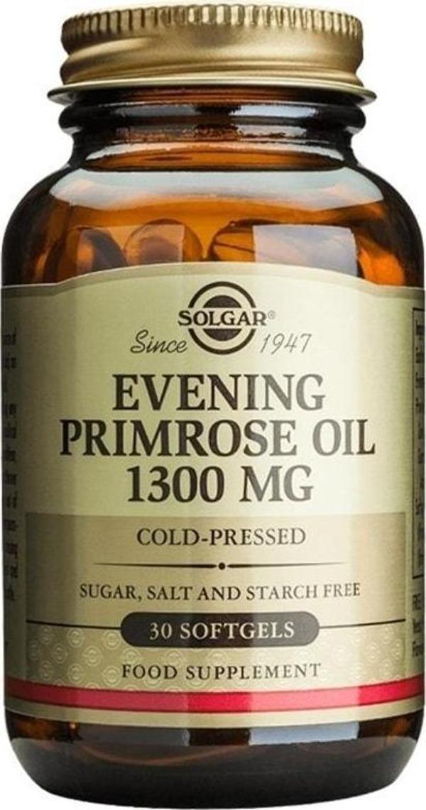 Solgar Evening Primrose Oil 1300Mg 30 Kapsül - Image 1