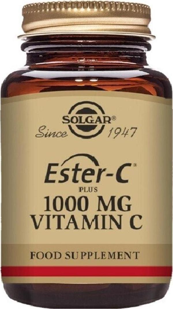 Solgar Ester C Plus Vitamin C 1000 Mgr 60 Tablet - Image 1