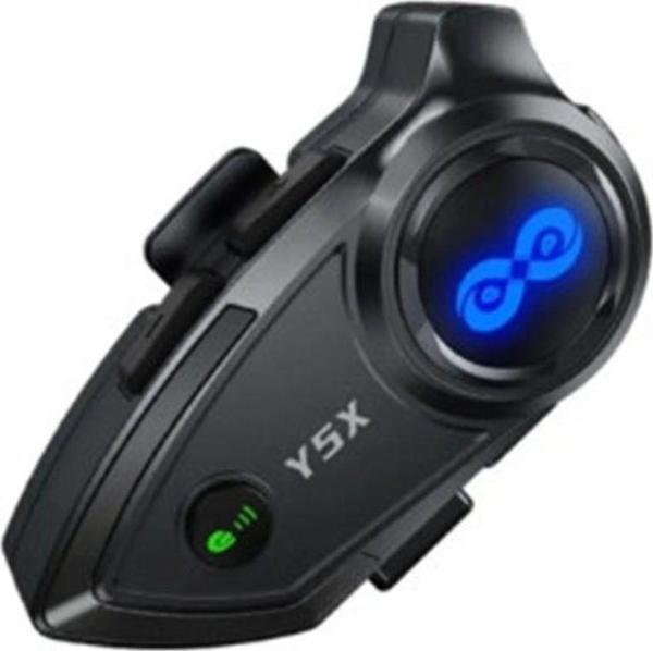 Vothoon Y5X Rgb Işıklı Intercom 5 Kişi Bağlantılı 1000Mah Motosiklet Bluetooth Kulaklık Seti - Image 1