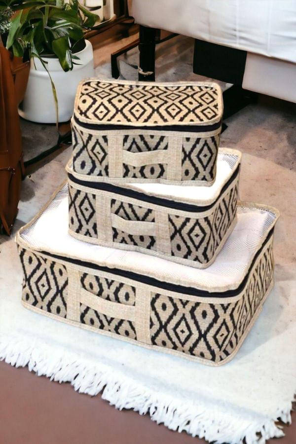 3'lü Bavul İçi Düzenleyici Set - Valiz Organizer ve Seyahat Hurcu 106168 - Image 1