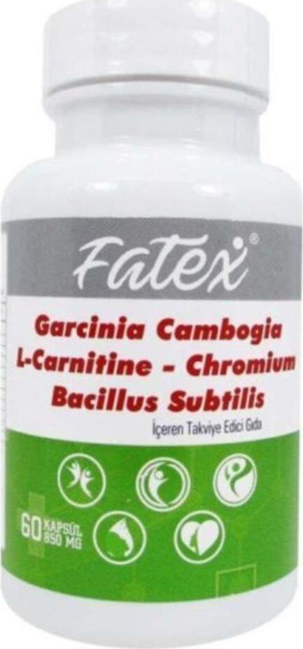 Rcfarma Fatex Garcinia Cambogia L-Carnitine Chromium 60 Ka - Image 1