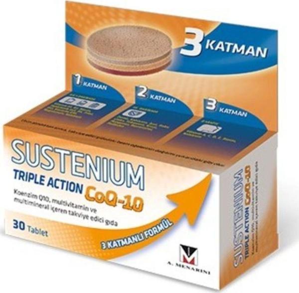 Sustenium Triple Action Coq 10 30 Tablet - Image 1