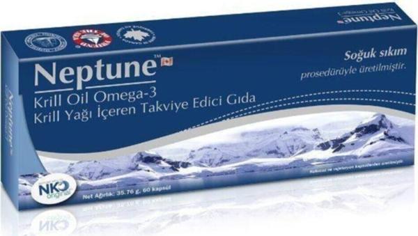 Neptune Krill Oil Omegra 3 - 60 Kapsül - Image 1