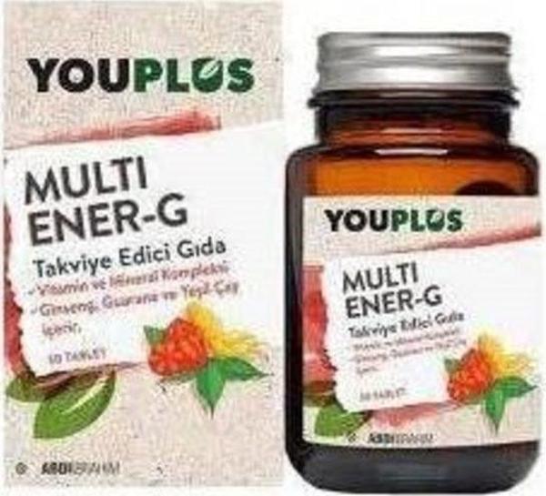 Youplus Energy 12 Vitamin 8 Mineral Ginseng 30 Tablet - Image 1