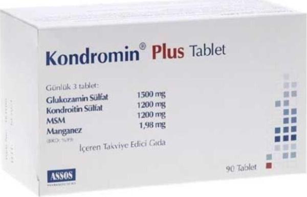 Assos İlaç Assos Kondromin Plus 90 Tablet - Image 1