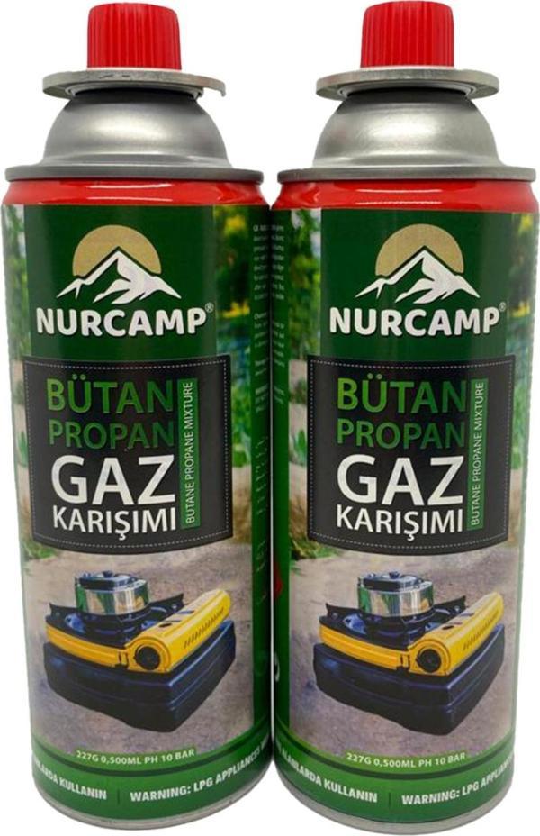 Nurcamp Gaz Kartuşu 2 'Li Set - Image 1