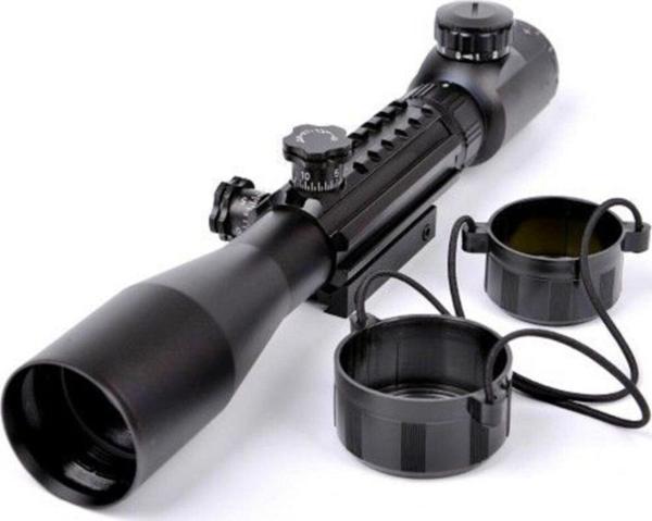 Bosile 3-9X32 Zoomlu Av Tüfeği Dürbünü Çift Işık Kaynaklı Kızaklı - Image 1