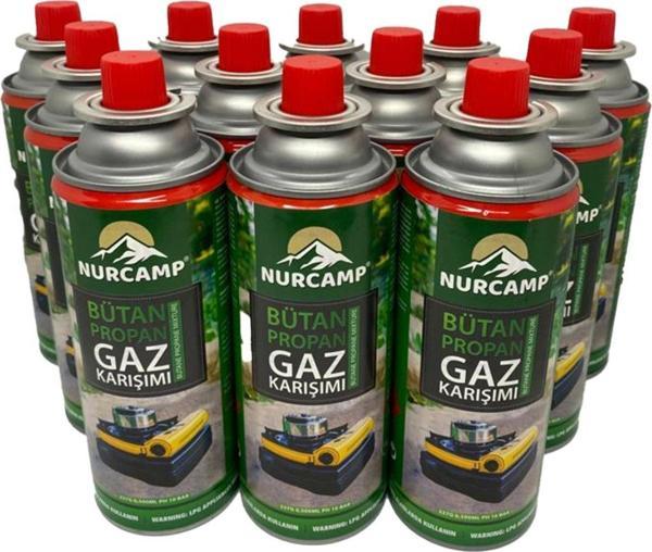 Nurcamp Bütan Propan Gaz Kartuşu 227Gr - Image 1