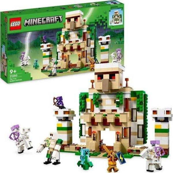 LEGO Minecraft Demir Golemi Kalesi 21250 +9 Yaş (868 Parça) - Image 1