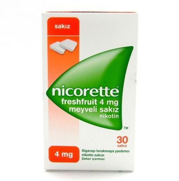 Nicorette 4 mg 30'lu Nikotin Sakızı Meyveli - Image 1