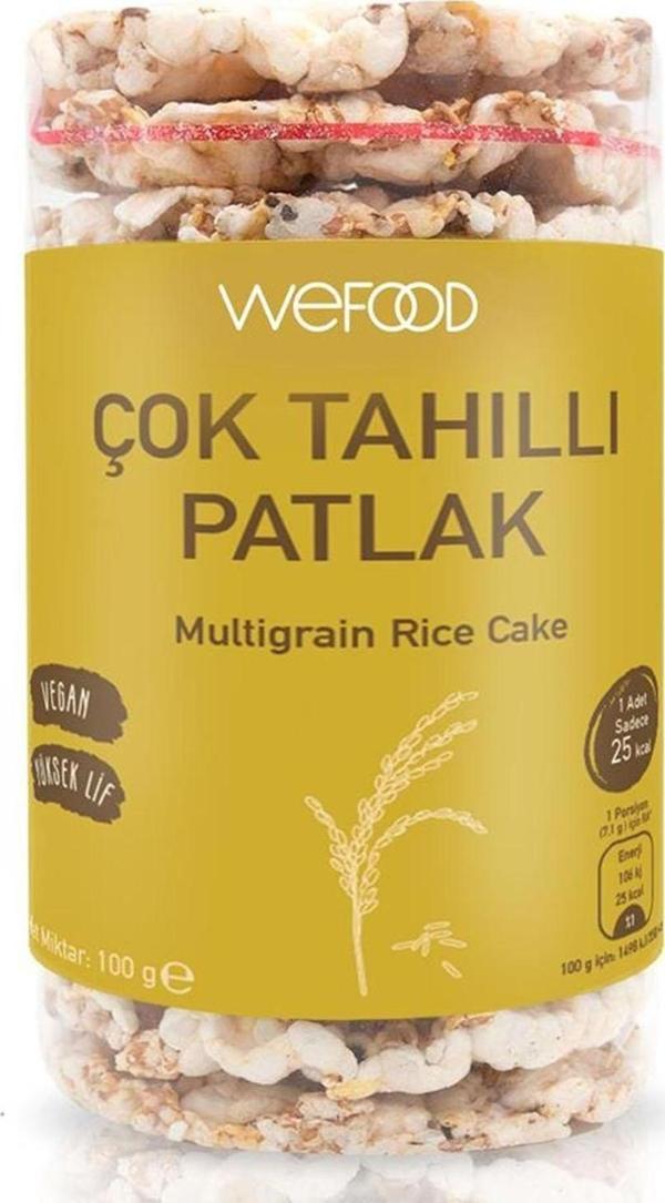 Wefood Çok Tahıllı Patlak 100 gr 3'lü - Image 1