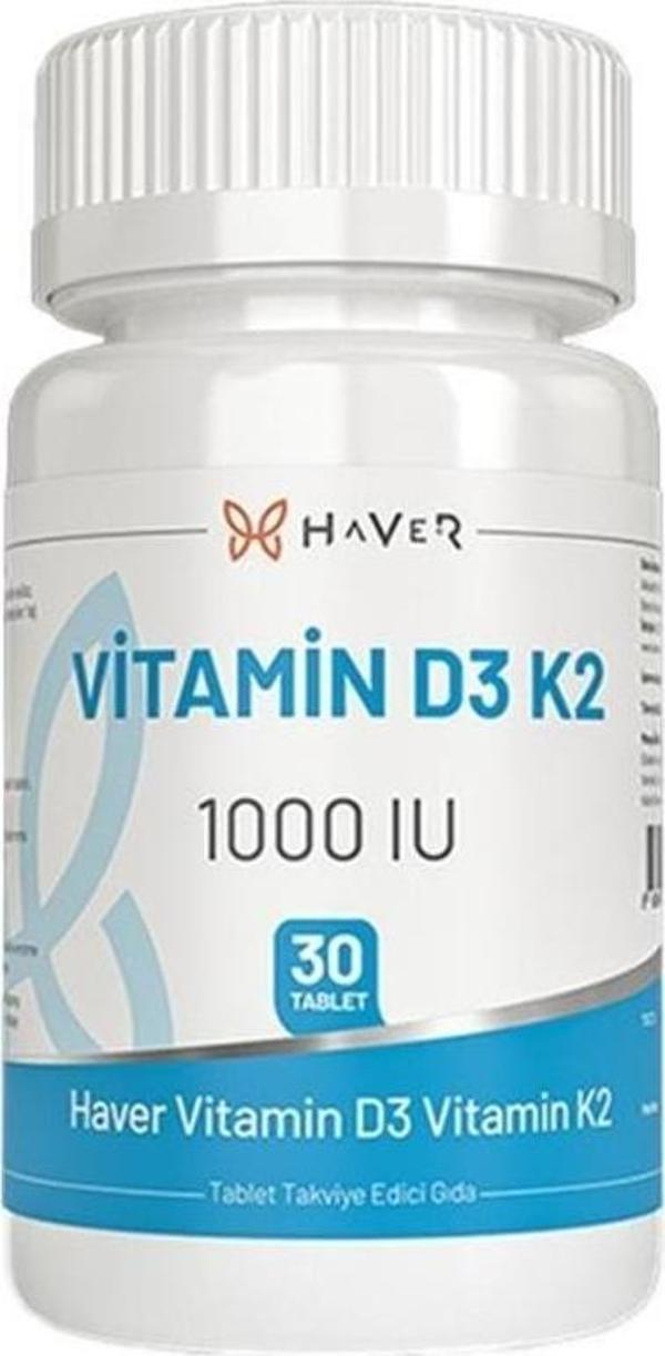 Haver Vitamin D3 K2 30 Tablet - Image 1