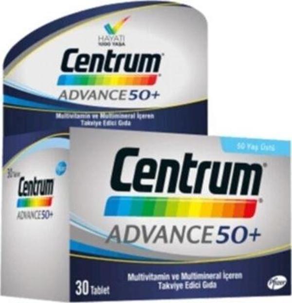 Gsk Centrum Advance 50 Yaş Üstü 30 Tablet - Image 1