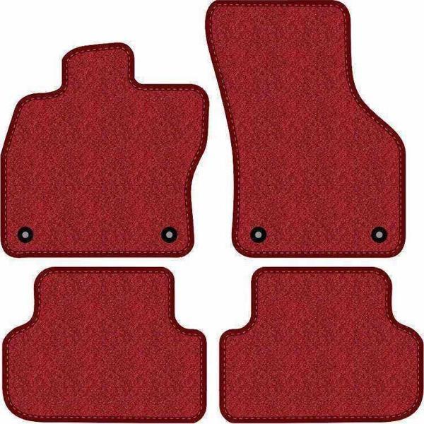 Hyundai ix35 2010-2015 Lüks Halı Paspas Seti Kırmızı - Image 1