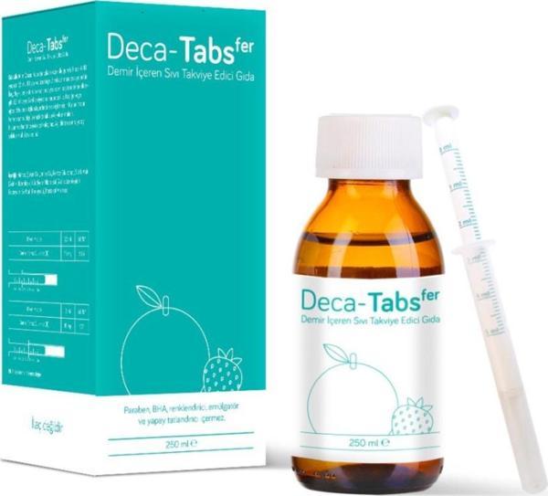 Deca -Tabs Fer 250 Ml Şurup - Image 1