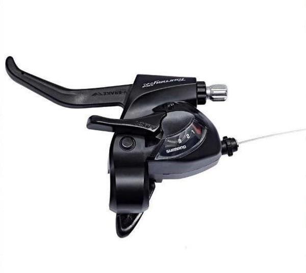 Shimano ST-TX800 3lü Sol Vites-fren Kolu Siyah - Image 1