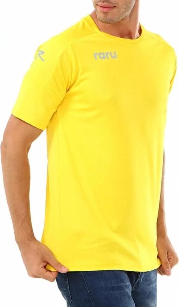 Raru Erkek Basic T-Shirt GRILLUS SARI - Image 1