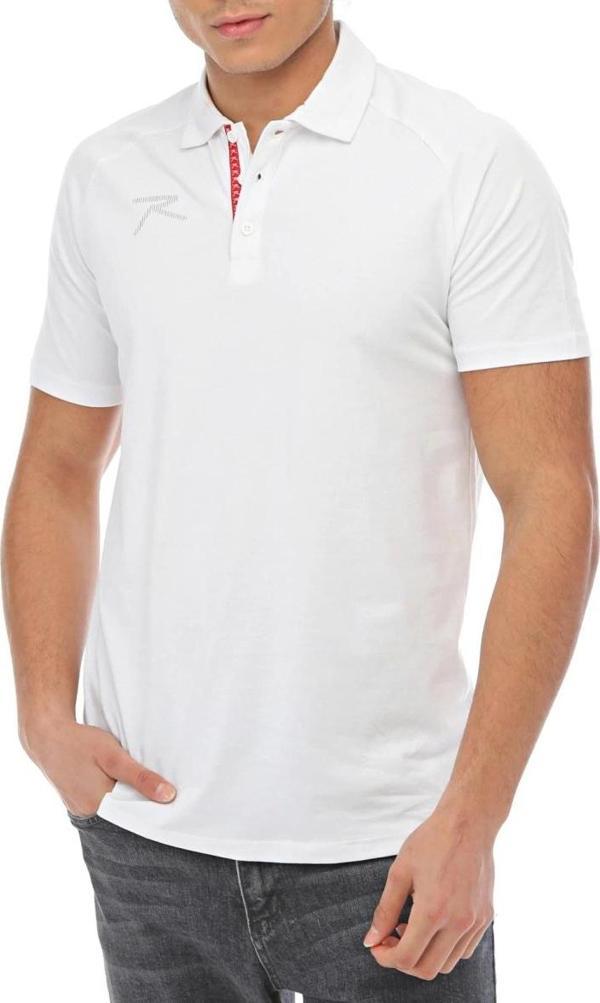 Raru Erkek Polo Pike T-Shirt SPERO BEYAZ - Image 1