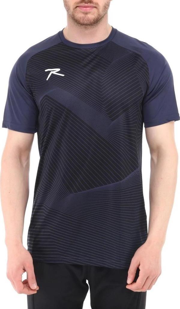 Raru Unisex Dijital Baskılı T-Shirt JUSTA LACİVERT - Image 1