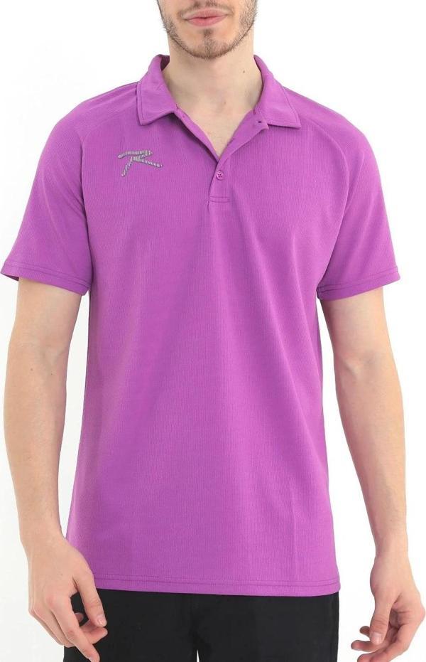 Raru Erkek Polo T-Shirt NOX MOR - Image 1